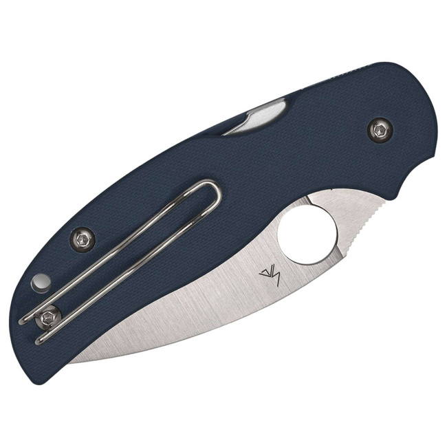 ZSEBKÉS Sage 5 Lightweight CPM SPY27 G10 Blue PlainEdge - SPYDEREDGE