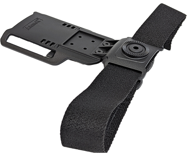 AMOMAX "Low Ride Duty Drop" szállítóöv - FEKETE