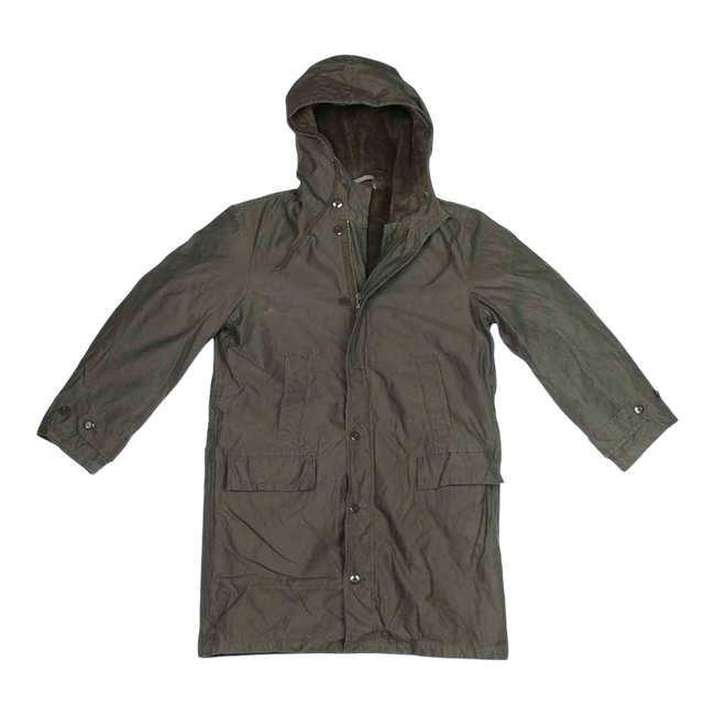 Bundeswehr hosszú parkás kabát - olíva - újszerű állapotú