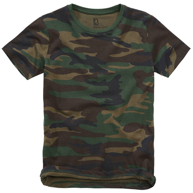 KIDS COTTON T-SHIRT - WOODLAND - BRANDIT