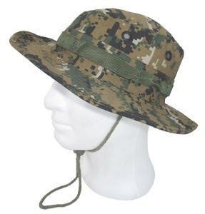 BUSH HAT US JUNGLE ARMY DIGITAL WOODLAND CAMO (RIP-STOP)