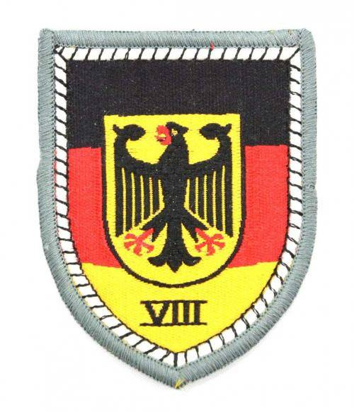 NÉMET FEGYVERES INSIGNIA "WEHRBEREICHSKOMMANDO VIII"