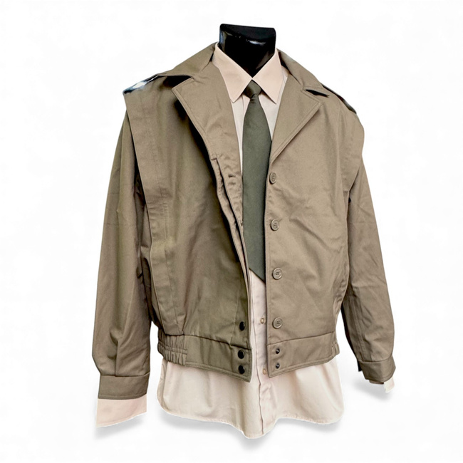 Women’s Officers Jacket - Romanian Army Military Surplus - Khaki - Like New