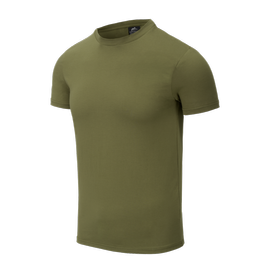 ORGANIC COTTON T-SHIRT SLIM - U.S. GREEN