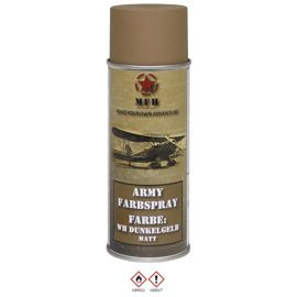 Army Spray Paint - WH DARK YELLOW - RAL7028 - mat - 400 ml
