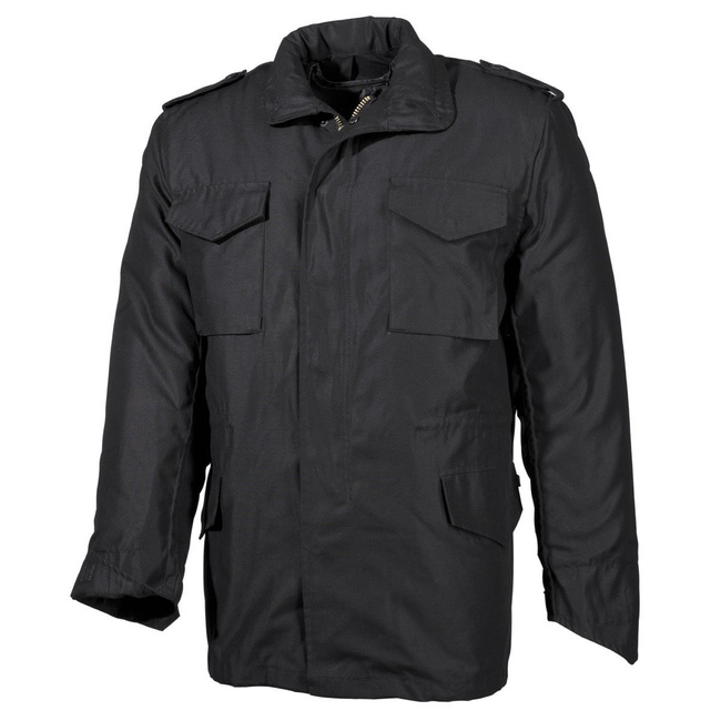 US Field Jacket M65, lining, Mod., Black