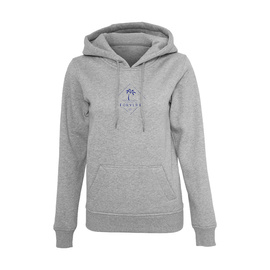 WOMEN'S HEAVY HOODI - FORVERT PRINT - HEATHER GREY - SANTA ROSA - BRANDIT