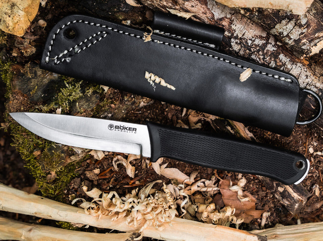 FIX PENGÉJŰ KÉS BK-1 - BOKER ARBOLITO - FEKETE