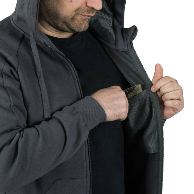 URBAN TACTICAL HOODIE LITE - FULLZIP - HELIKON®  - GREY