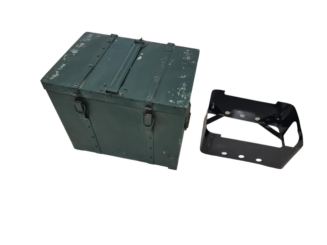 PORTABLE KITCHEN WITH INSULATED BOX - SURPLUS ROMANIAN ARMY - FUNCTIONAL