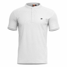 PÓLÓ - "LEVANTES HENLEY STRIPES" - PENTAGON® - FEHÉR