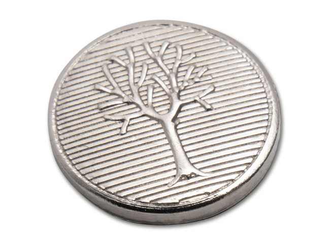 Embléma 10 mm nikkelezett - Böker