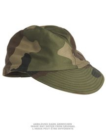 FRENCH CCE CAMO FIELD CAP USED