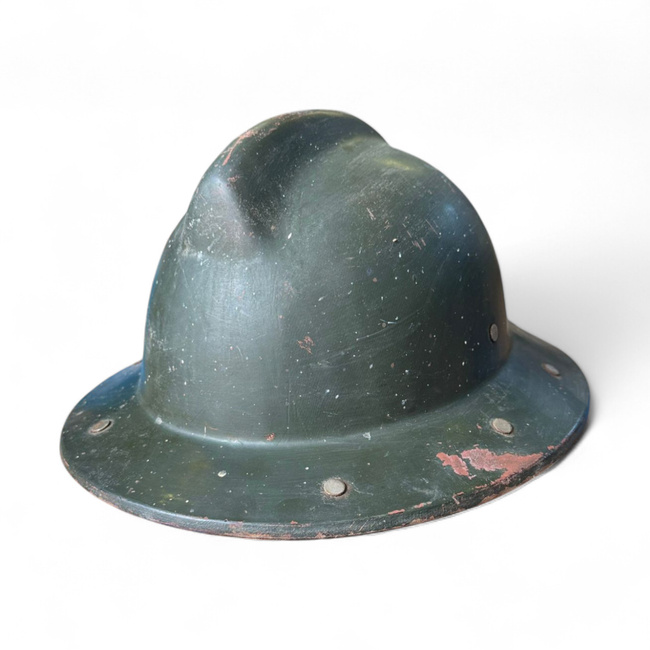 Vintage polgári védősisak - Kompozit anyag - Román hadsereg feleslege - Használt
