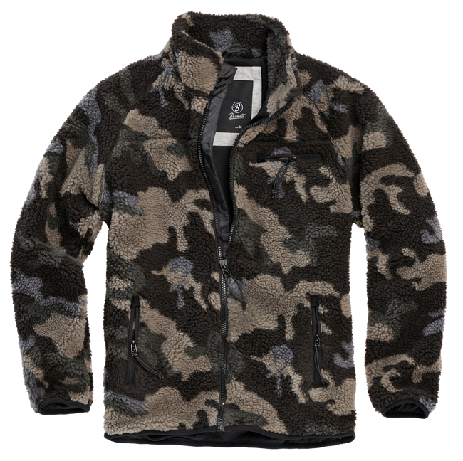 "TEDDYFLEECE" TÉLI KABÁT - DARK CAMO - BRANDIT