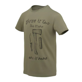 ICONIC T-SHIRT - ONE IS NONE - OLIVE GREEN - HELIKON-TEX
