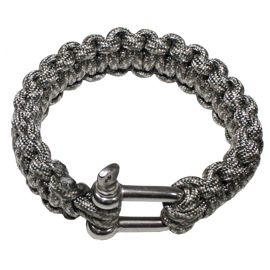 Paracord karkötő seklivel, AT-digi, 2.3 cm