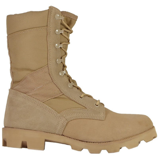US KHAKI ′SPEED LACE′ DESERT PANAMA JUNGLE BOOTS