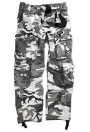NADRÁG URBAN CAMO ´VINTAGE´ MEN PANTS STONE-WASHED