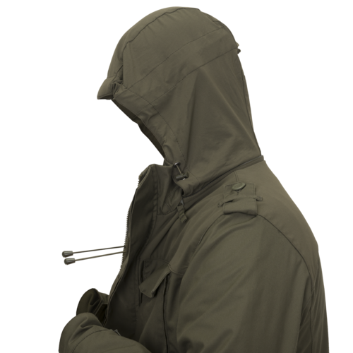 TAKTIKAI KABÁT M-65 - FEKETE - HELIKON