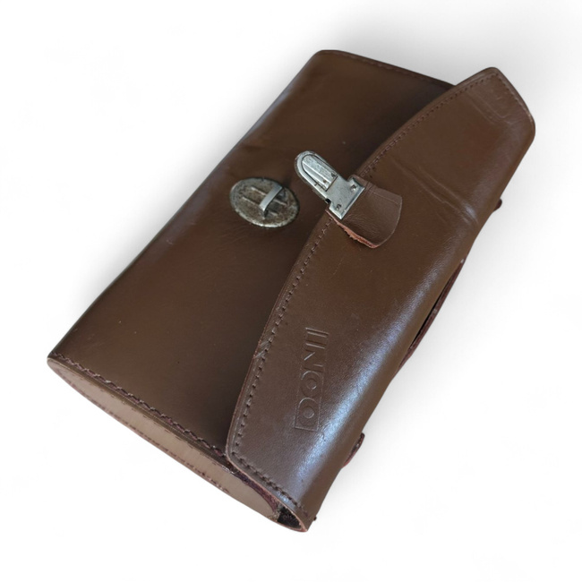 Bőr dokumentumtáska - Román hadsereg katonai felesleg - Jó állapotban