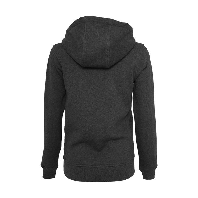 WOMEN'S HEAVY HOODI - FORVERT PRINT - CHARCOAL GREY - NAPA - BRANDIT