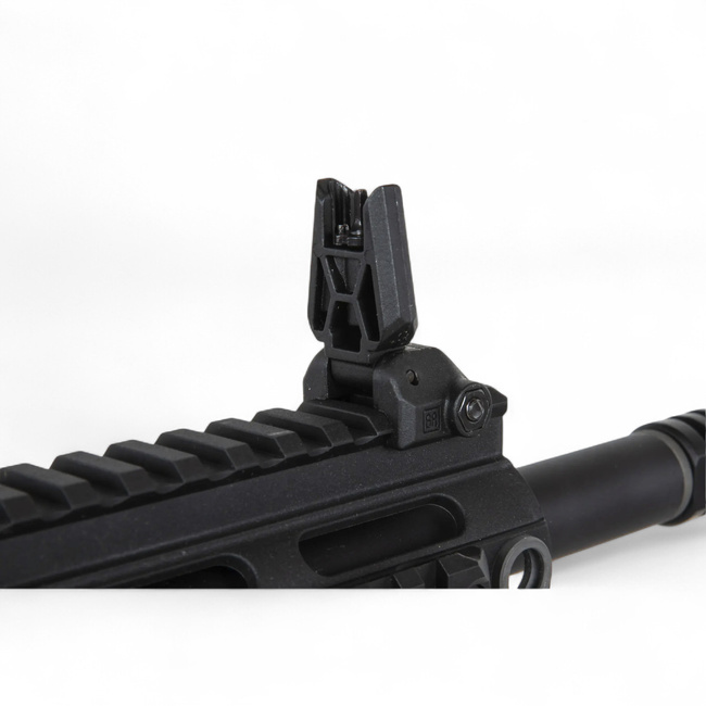 REPLIKA AIRSOFT PUSKA SPECNA ARMS SA-F04-RL - FLEX HAL - ETU - LIGHT OPS/ ÚJ VEVŐ BLACK