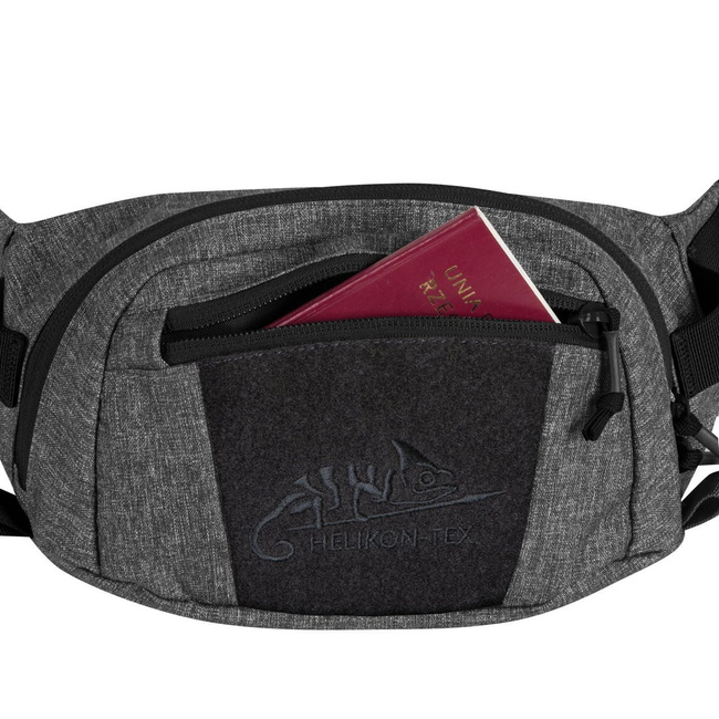 POSSUM WAIST PACK - BLACK/ GREY MELANGE - HELIKON