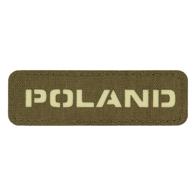 POLAND JELVÉNY - 25 x 80 mm - LASER CUT - RANGER ZÖLD/GID - M-TAC