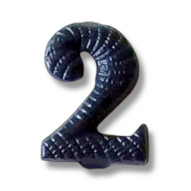 Fém Szám - 2 - Sötétkék - Magyar Hadsereg Katonai Surplus - Mint új