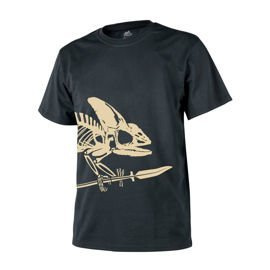 PÓLÓ T-SHIRT (FULL BODY SKELETON) FEKETE
