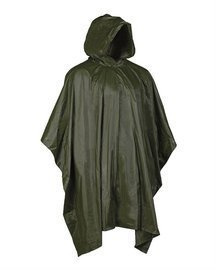 WET WEATHER PONCHO - OD - MIL-TEC