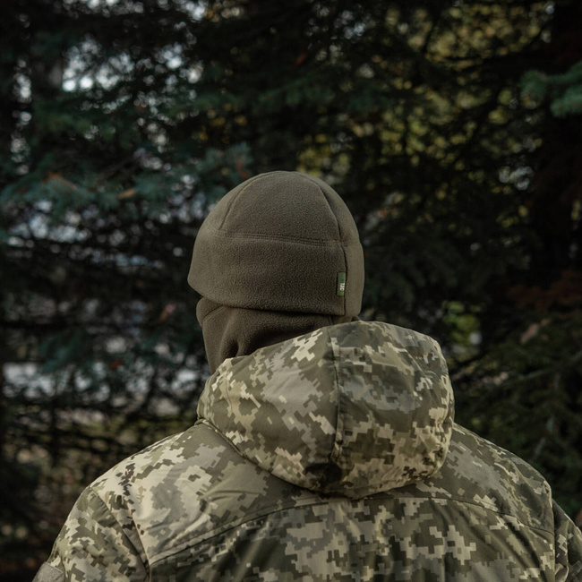 WATCH FLEECE ELITE BEANIE HAT (320g/m ) SLIMTEX-el - ARMY OLIVE - M-TAC