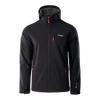 CAEN SOFTSHELL JACKET FOR MEN - BLACK/SPICY ORANGE - MAGNUM