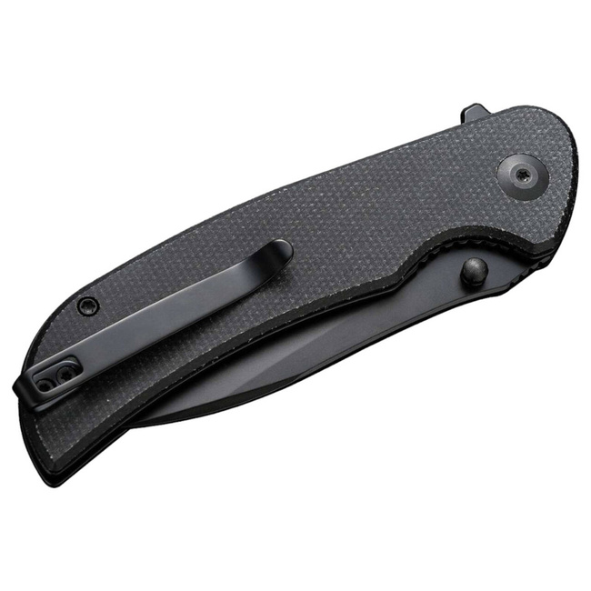 POCKET KNIFE - "SENCUT Borzam Micarta All Black" - Böker