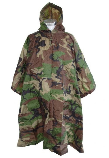 PONCSÓ US ARMY STYLE WOODLAND CAMO RIP-STOP