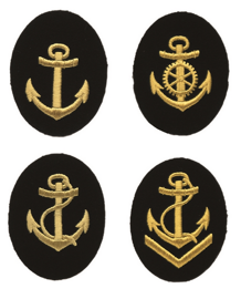 East Ger.vm Career Badge Maat Tuch