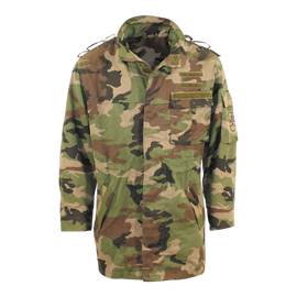 SZLOVÁK PARKA KABÁT- BÉLÉS NÉLKÜL - M97 CAMO - HASZNÁLT