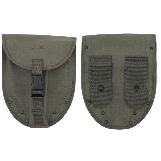 SZÖVETHUZAT ÖSSZECSUKHATÓ LAPÁTHOZ - ZÖLD OD - OSZTRÁK KATONAI TÖBBLET - HASZNÁLT