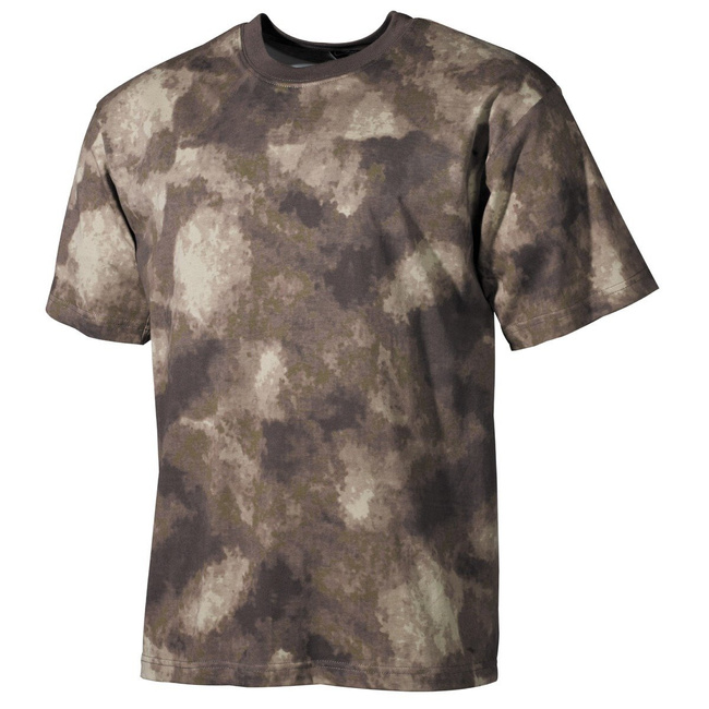 SHORT SLEEVE T-SHIRT - AMERICAN ARMY STYLE - MFH® - HDT CAMOUFLAGE