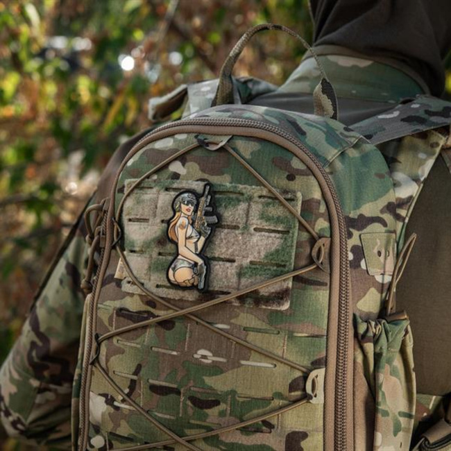 TACTICAL GIRL NR.4 JELVÉNY - 3D PVC - MULTICOLOR - M-TAC