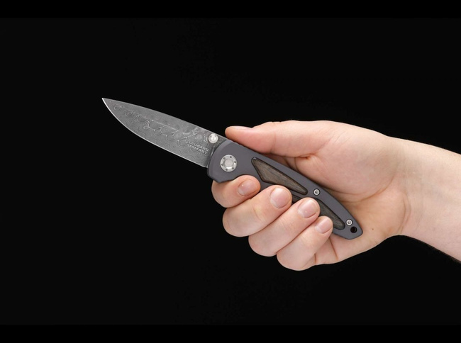 Böker Leopard-Damascus I Pocketknife
