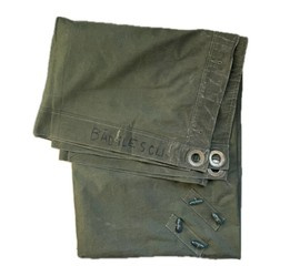 Román Plash-palatka, esőkabát/menedék fél, felesleges, olíva, 1.80x1.80m - Használt