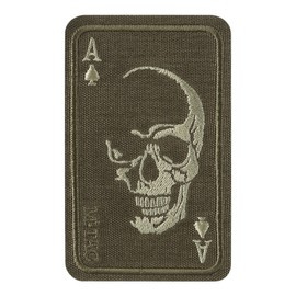 PATCH FACE OF WAR (EMBROIDERY) - RANGER GREEN - M-TAC