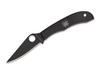 HONEYBEE POCKET KNIFE - BLACK - SPYDERCO