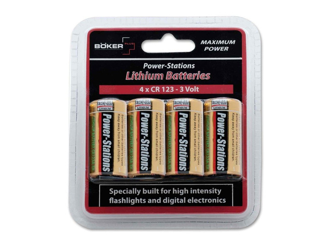 Böker Plus Battery Set 4 x CR123