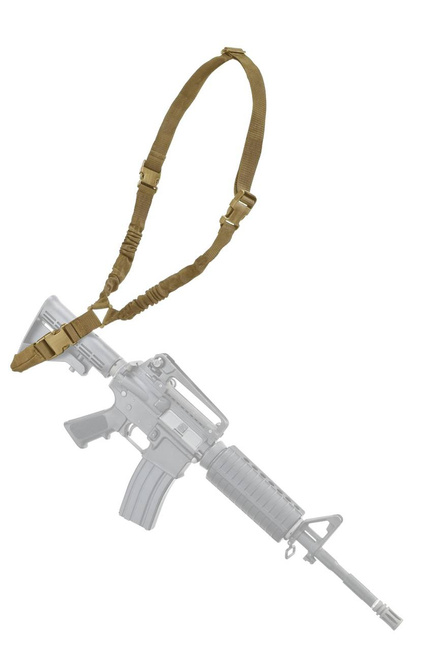 TACTICAL ASSAULT SLING - WITH 1 ATTACHMENT POINT - DEFCON 5® - COYOTE TAN