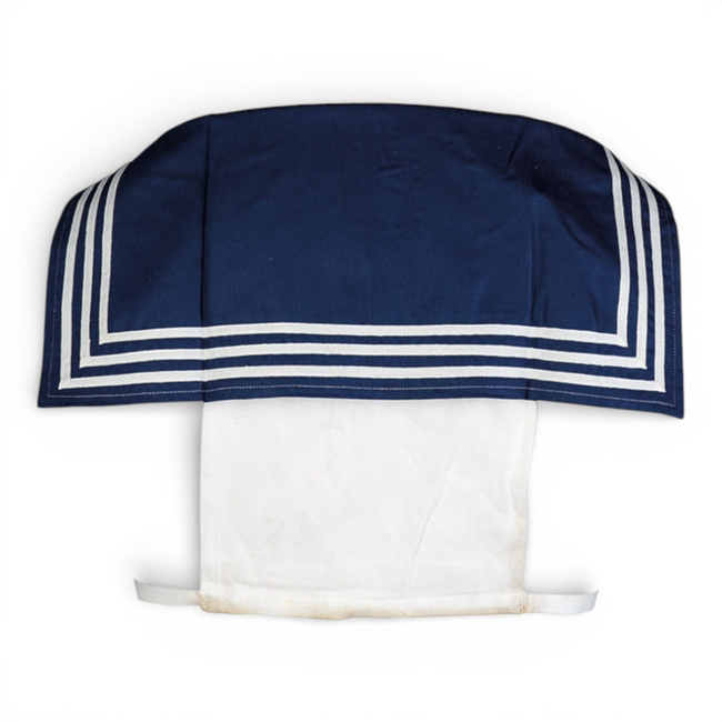 Beilleszthető egyenruhanyakörv - Kelet-német Haditengerészet katonai surplus - Sötétkék - Mint új