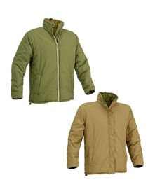 REVERSIBILE JACKET WITH COMPRESSION BAG