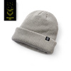 Knitted Beanie with Reflective Yarn - Heather Grey - Brandit
